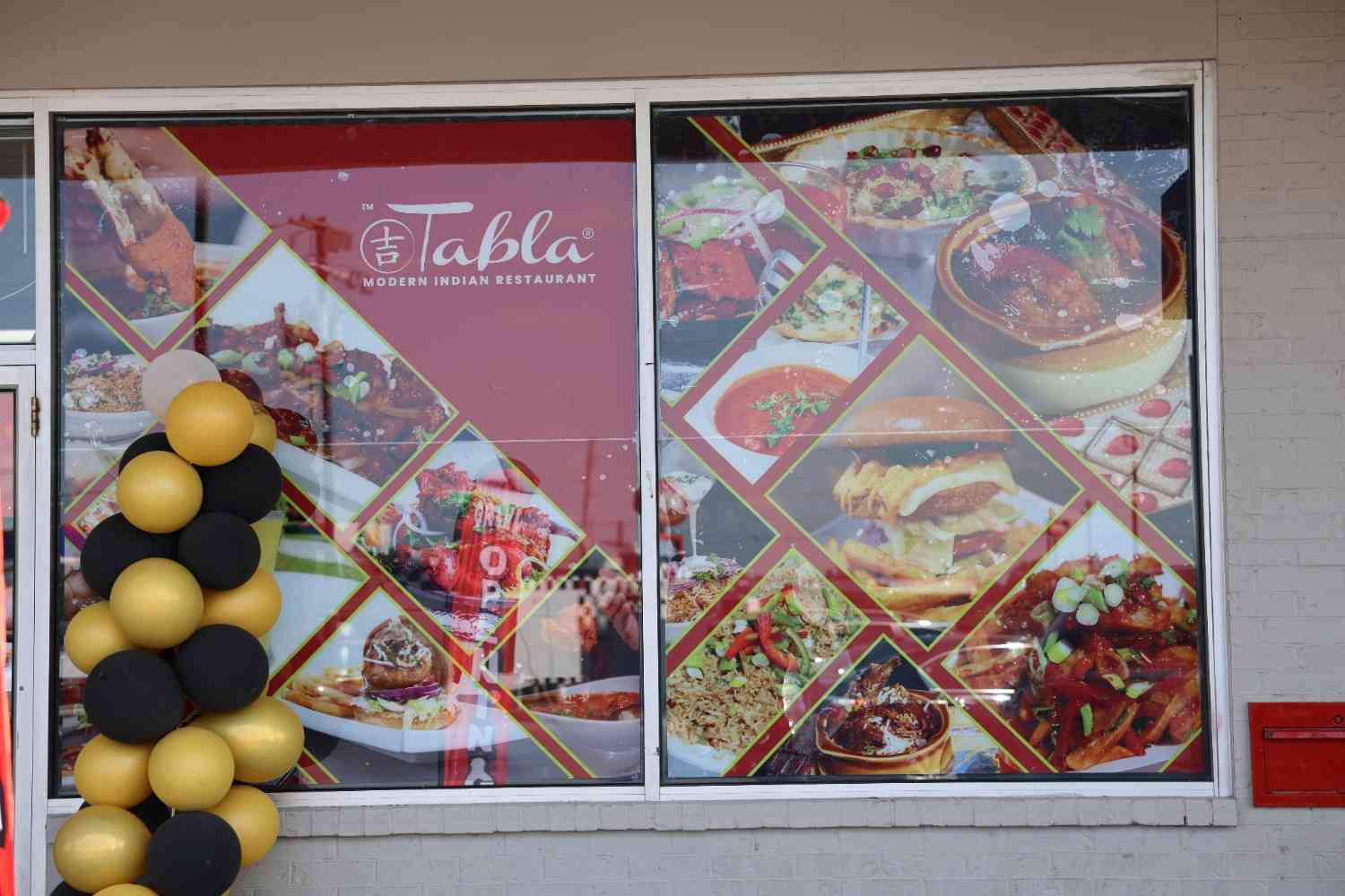 Tabla dining space with warm ambient lighting